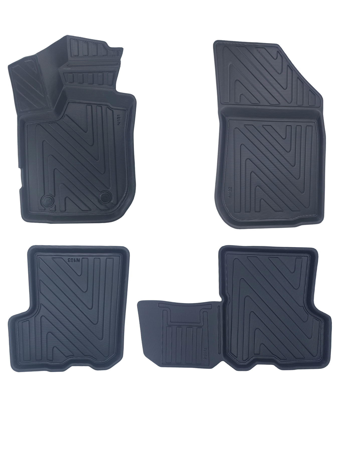 3D Fussmatten passend für Renault Symbol ab 2013